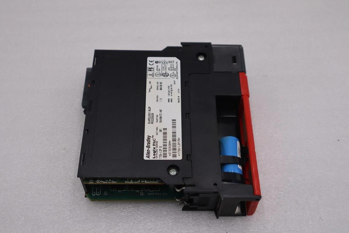 Used ALLEN BRADLEY 1756-LSP SERIES B GUARDLOGIX PROCESSOR STOCK 853C