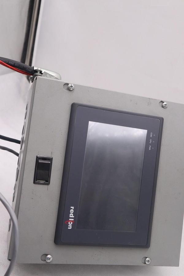 Used AccuWeb Inc EVO 150 COMPLETE WEB GUIDE SYSTEM WITH RED LION SCREEN STOCK 5120