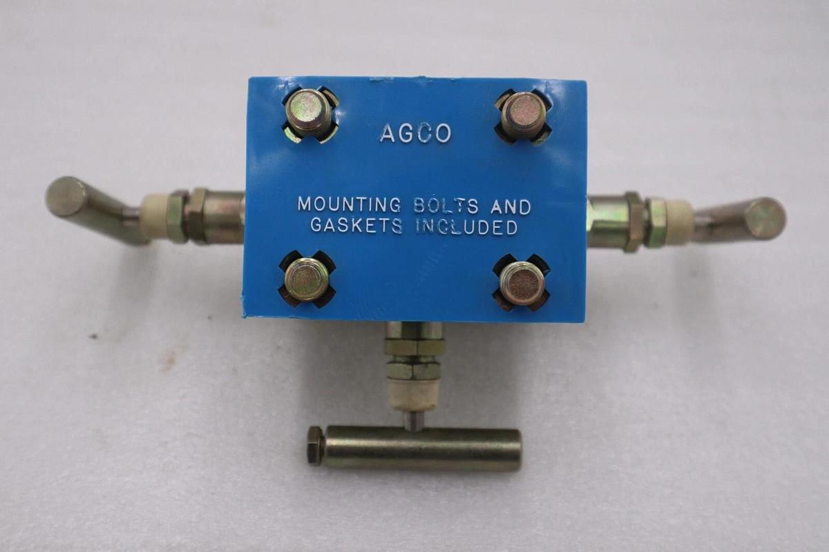 Used ANDERSON GREENWOOD M4TVIC-4 DIFFERENTIAL PRESSURE MANIFOLD VALVES STOCK 3757A