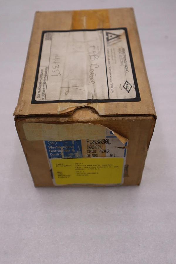 Used Cutler Hammer FDB3030L Molded Case Circuit Breaker C Series STOCK 1409CC