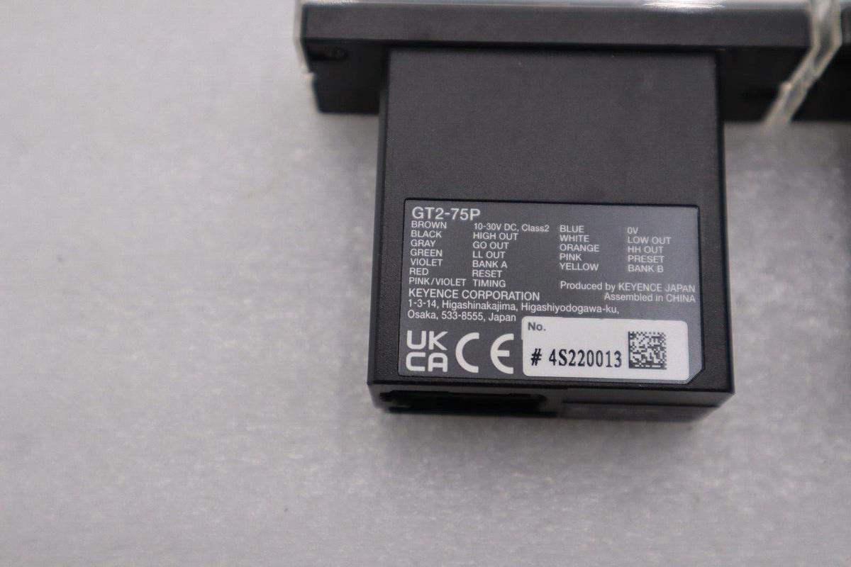 Used NEW OPEN BOX Keyence GT2-75P Sensor Amplifier STOCK K-670-C