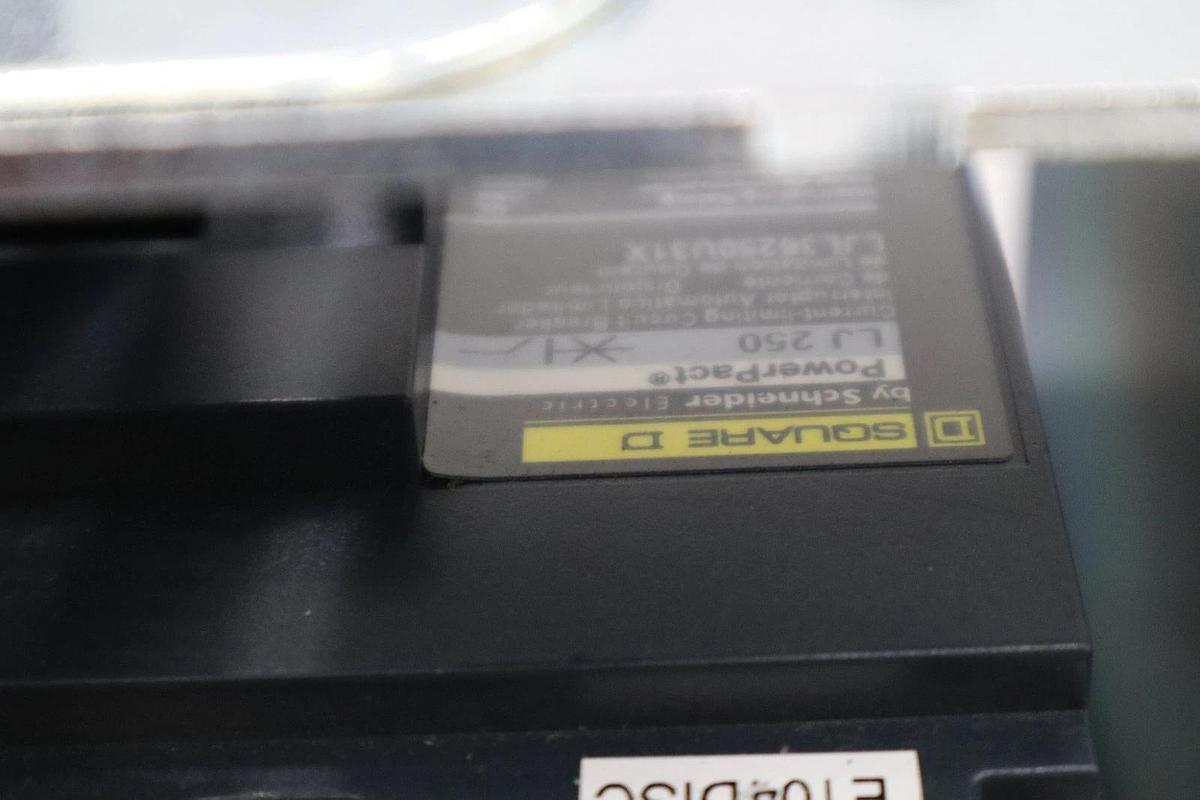 Used SQUARE D LJL36250U31X 600V 250A CIRCUIT BREAKER STK H1709