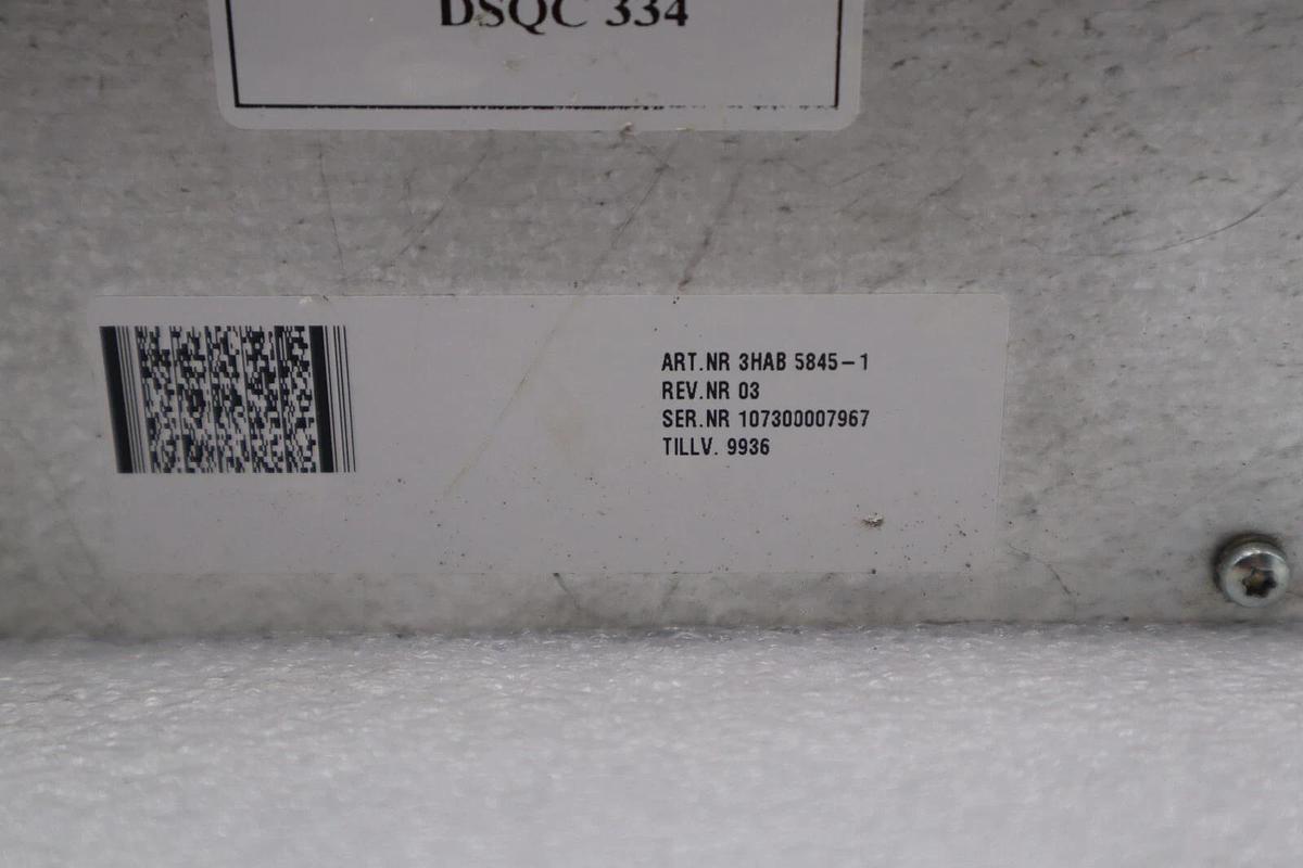 Used Efore ABB SR92A060 Power Supply Module 3HAB 5845-1/2 STOCK 3200