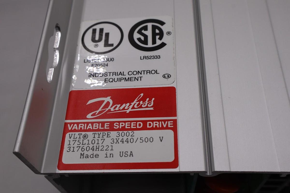 Used Danfoss 175L1018 VLT Type 3002 Variable Speed Drive NEW STOCK 2190