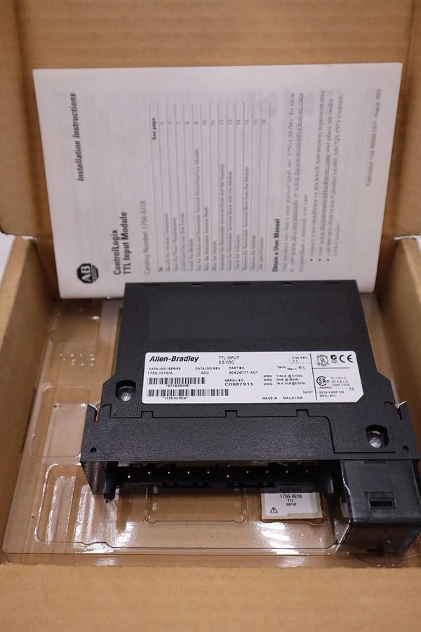 Allen Bradley 1756-IG16 /A ControlLogix 16-Ch 5VDC Input Module - STOCK 3849CC