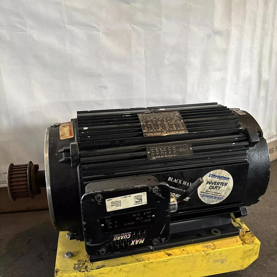 Used Marathon Motor CVA 215THTL7726EU L Inverter Duty AC Induction Motor 10 HP #HP115