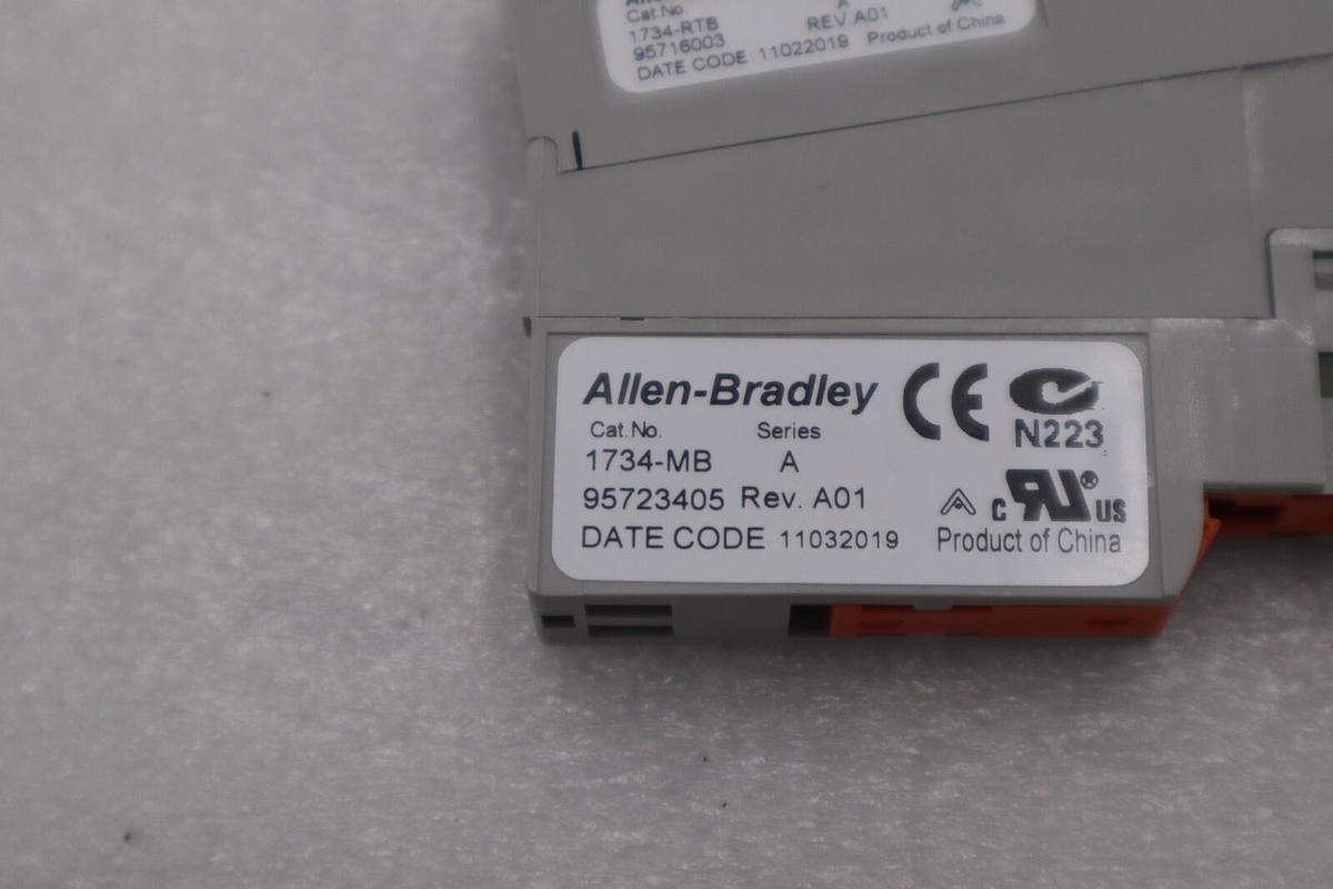 Used NEW OPEN BOX AB Allen Bradley 1734-MB Point I/O Base 1734-MB STOCK G346A
