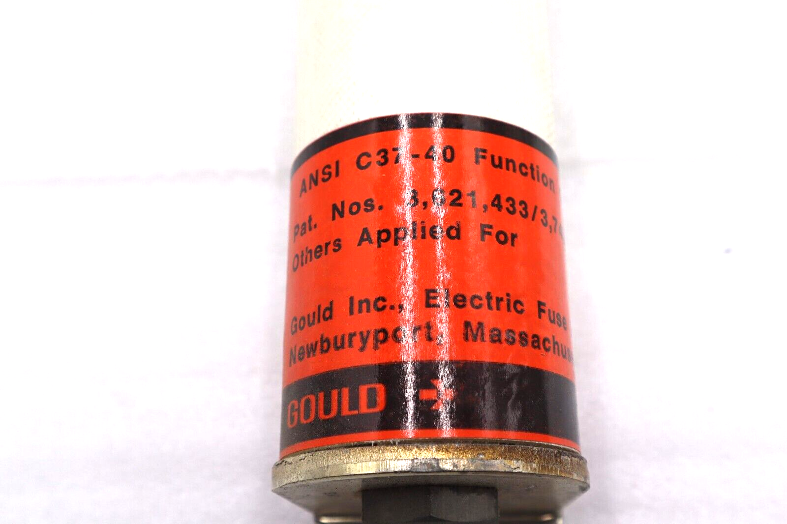 Used Gould Shawmut 225-007-947 Amp-Trap Current Limiting Fuse 125E Amps 5.5kV #L-54