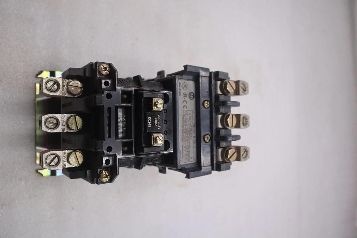 ALLEN BRADLEY 500F-C0H930 SER B NEMA SIZE-2 MOTOR STARTER STOCK K-3725