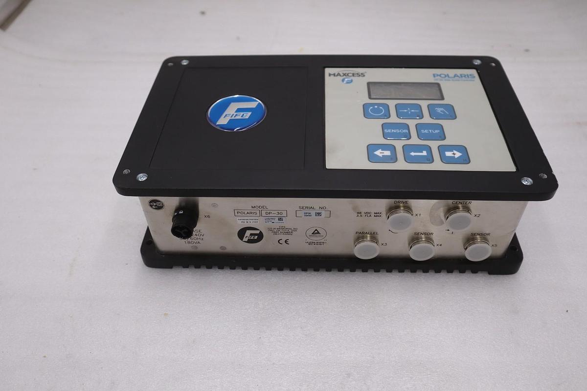 Used MAXCESS DP-30 FIFE POLARIS WEB GUIDE CONTROLLER - STOCK GF-1330