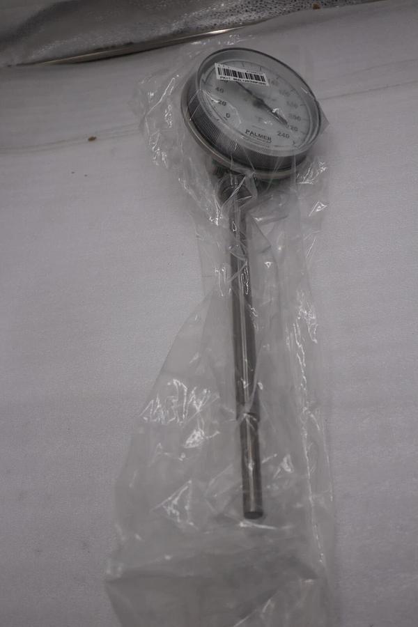 NEW Palmer 50AL 120/240F Stainless Steel Liquid Actuated Thermometer STOCK G528