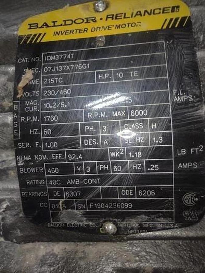 Used J.H. HORNE 100" WIDE X 48" DIA. DRUM THICKENER W/ SPARE DRUM