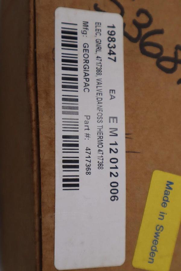 NEW OPEN BOX DANFOSS AVTA25 003N4162 Temperature control water valve STOCK G690