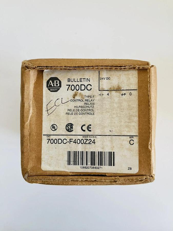 Allen Bradley 700DC-F400Z24 Relay 700DCF400Z24 #K-484