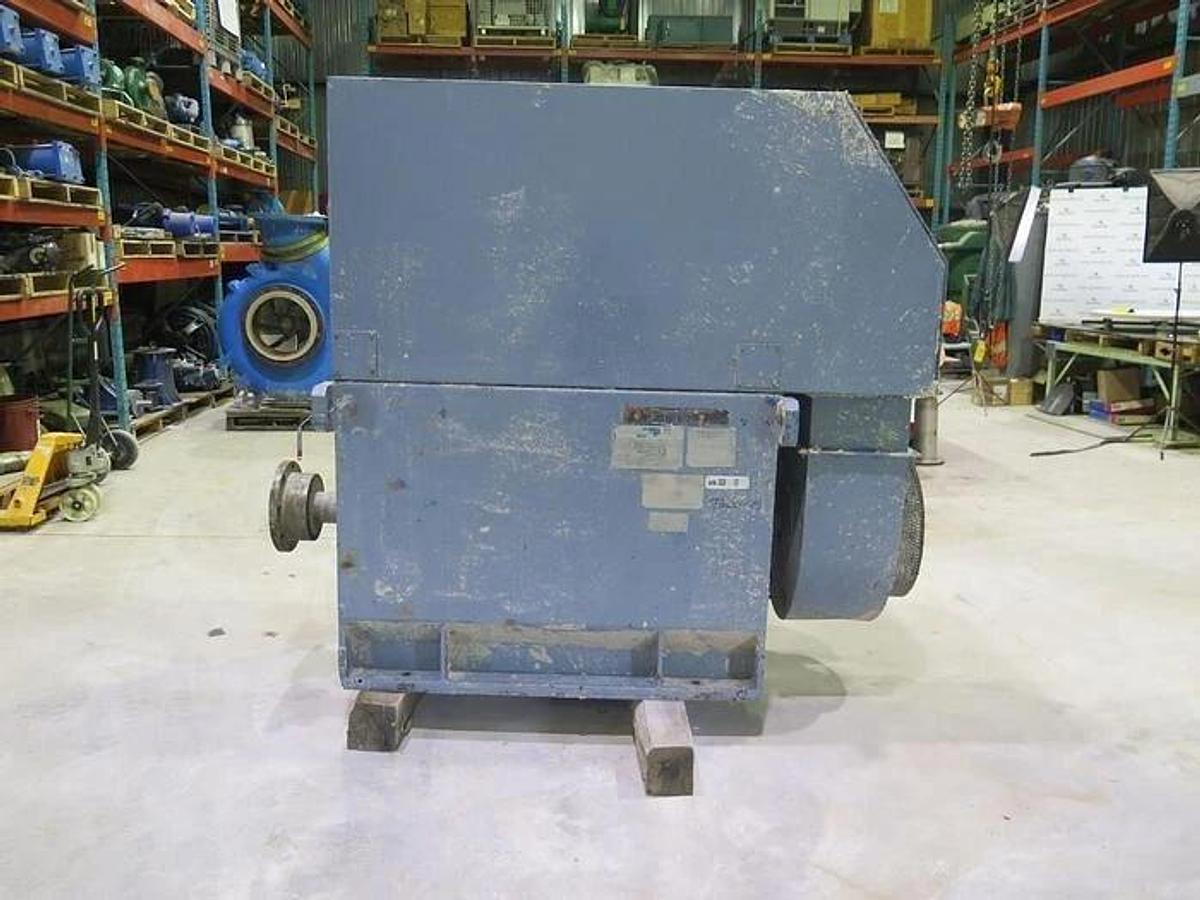 Used WESTINGHOUSE 500 HP REFINER MOTOR 4160V 713 RPM