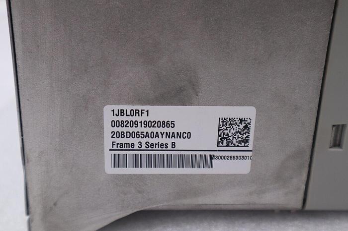 NEW ALLEN BRADLEY 20BD065A0AYNANC0 SER. B F/W 4.002 UNMP STOCK #2872