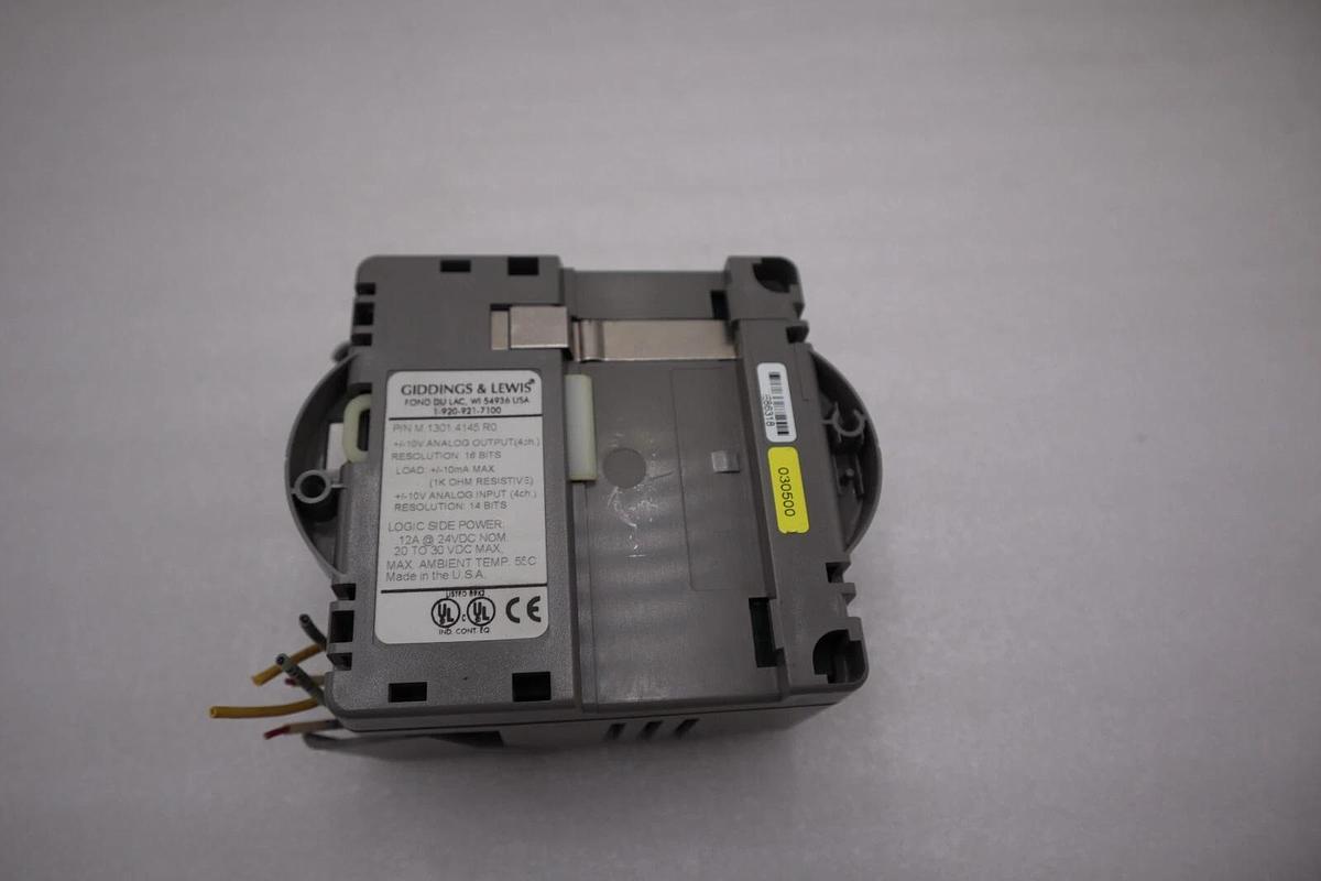 Used Giddings & Lewis M.1301.4145 R0 OUTPUT INPUT PLC MODULE STOCK 5152A