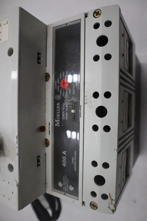 Used Moeller NZM 10-400H-NA 600V Adjustable Breaker STOCK 1158