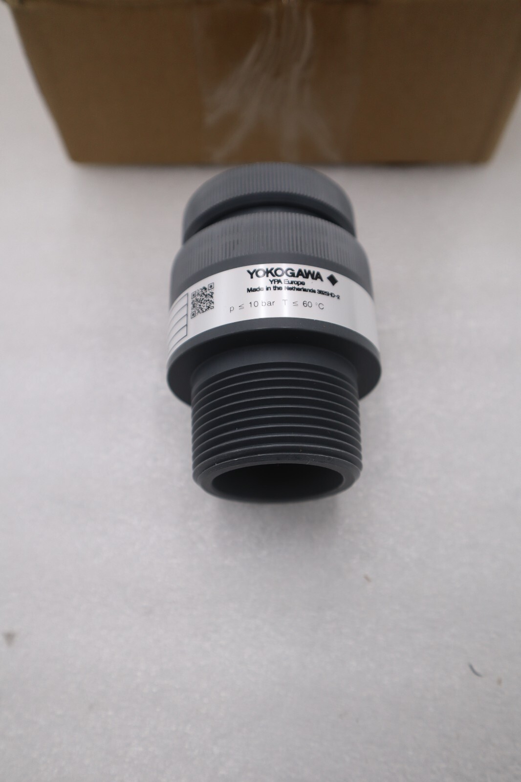 Used NEW YOKOGAWA FS40-V22-TP FLOW FITTING SUBASSEMBLY STAINLESS STEEL STOCK G428A