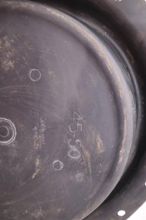Used NEW Fisher 2E859502202 DIAPHRAGM, NITRILE, TYPE 657 SIZE 45/50, 16" DIAMETER