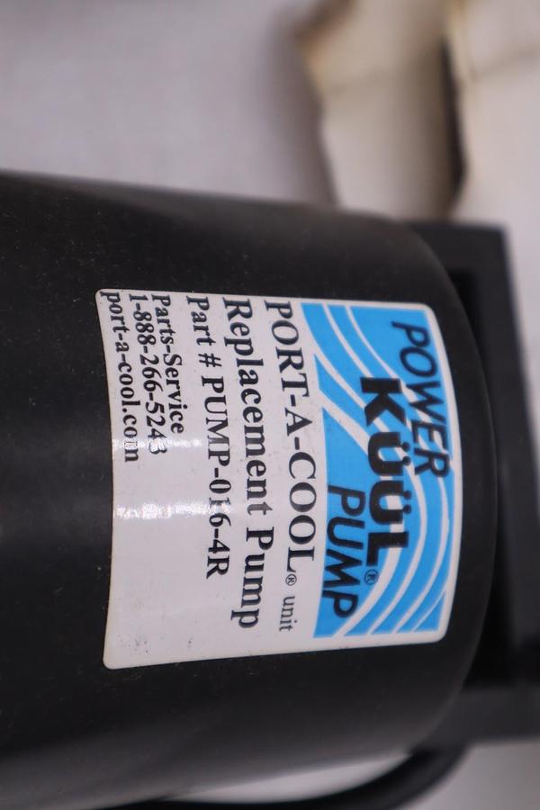 Used Port-A-Cool Power Kuhl Replacement Pump 115V-60Hz 5A 1PH PUMP-016-4R STK GF1265