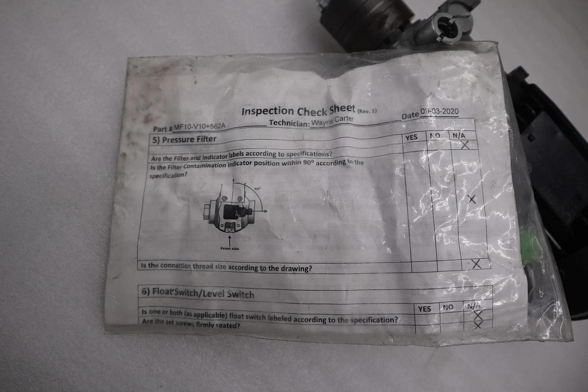 Used LINCOLN INDUSTRIAL (SKF) MF10-V10+562A / MF10V10562A GEAR PUMP NEW UNIT #H1A