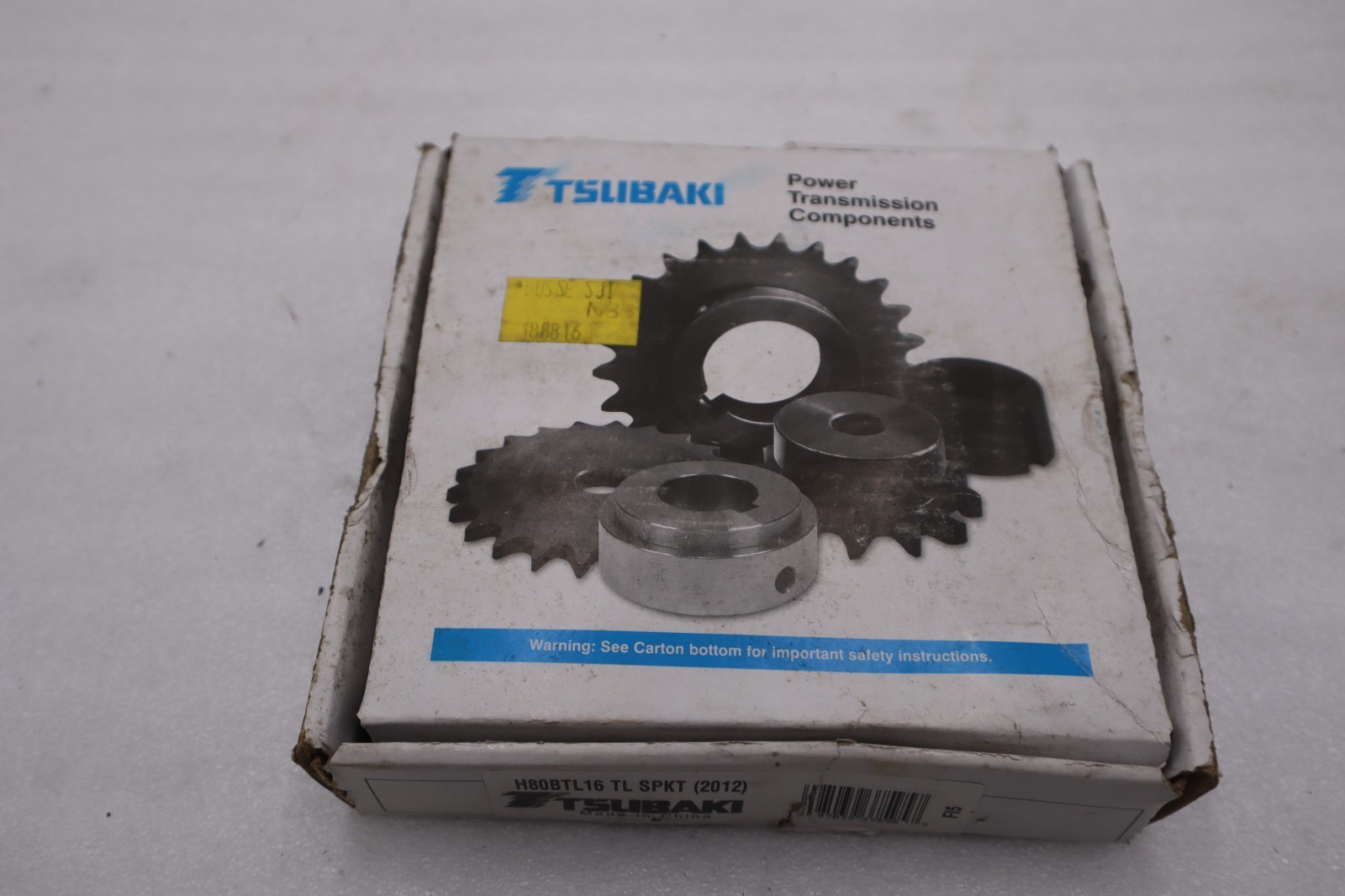 Tsubaki H80BTL16 TL SPKT Roller Chain Sprocket STOCK H1907
