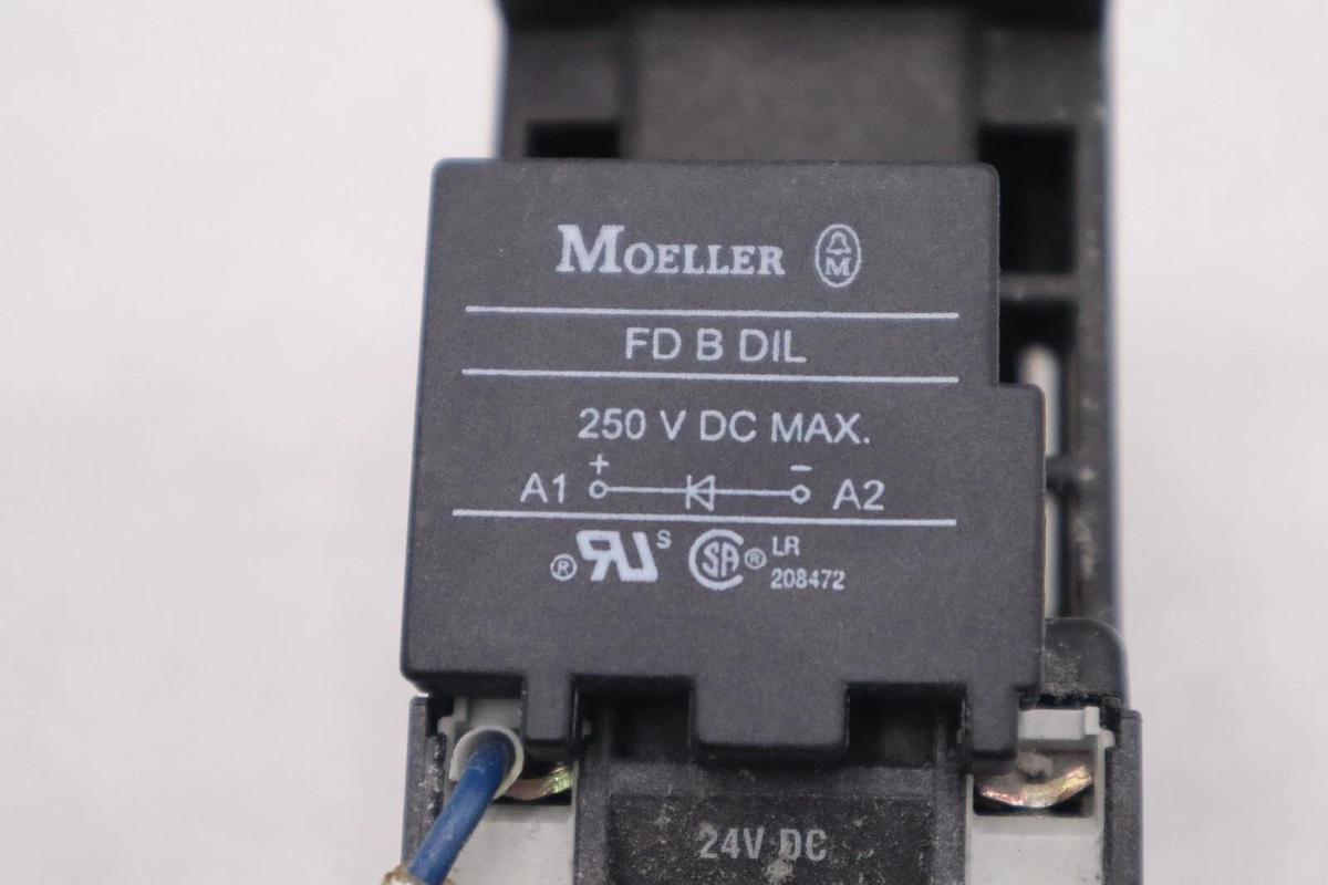 Used Moeller DIL00M-G CONTACTOR 20 AMP 3 POLE STOCK L-461C