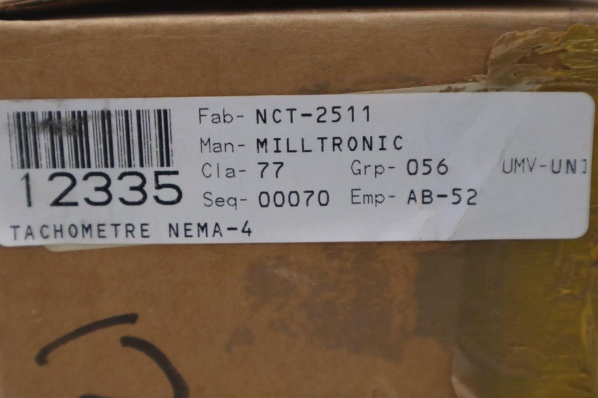MILLTRONICS NCT-2 NON-CONTACTING TACHOMETER - STOCK GF1015