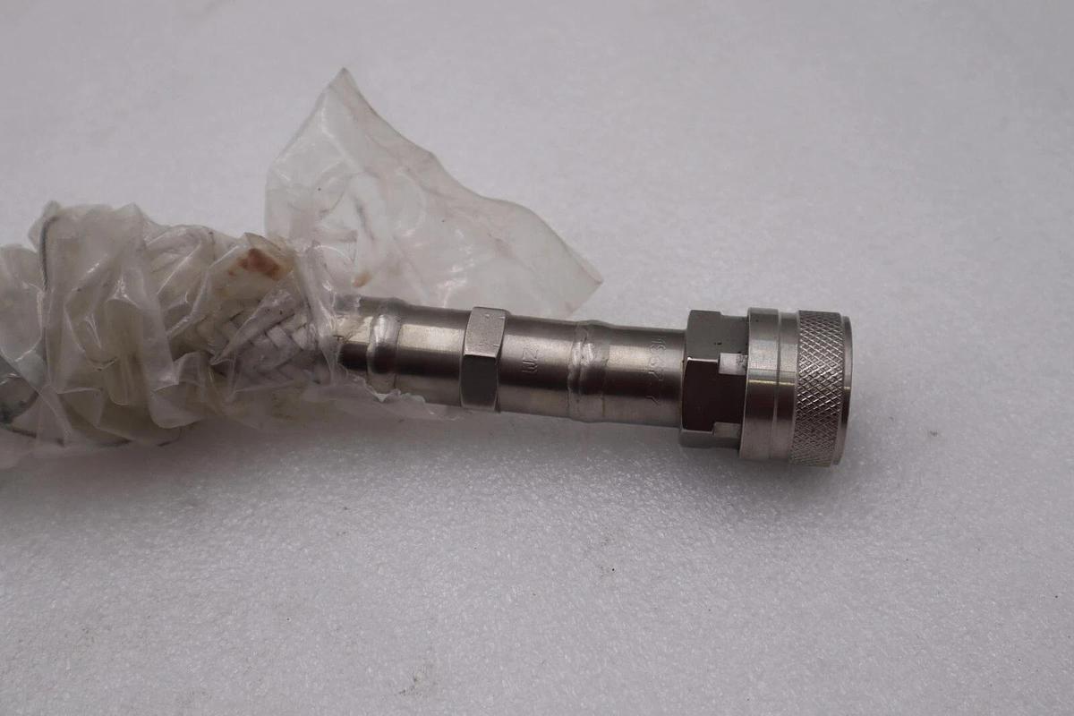 Used SWAGELOK 30071 STAINLESS BRAIDED HOSE ASSEMBLY STOCK #2945