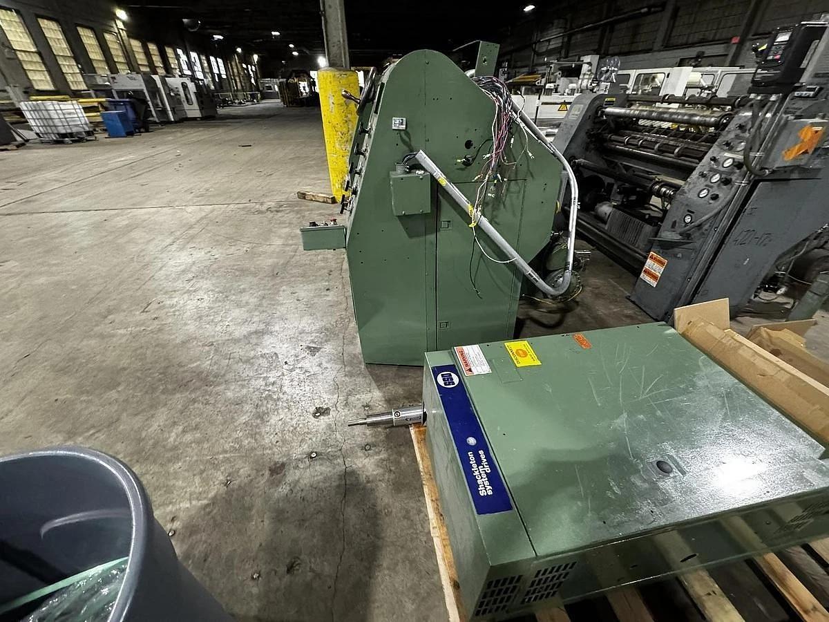 Used 62" DUSENBERY MODEL 635 BL DUPLEX SLITTER REWINDER