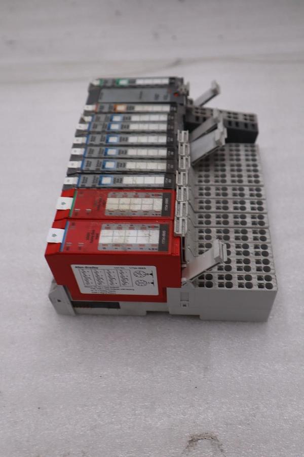 Used LOT OF POINT I/O ALLEN BRADLEY MODULES (AS PHOTOGRAPHED) STOCK G-384B