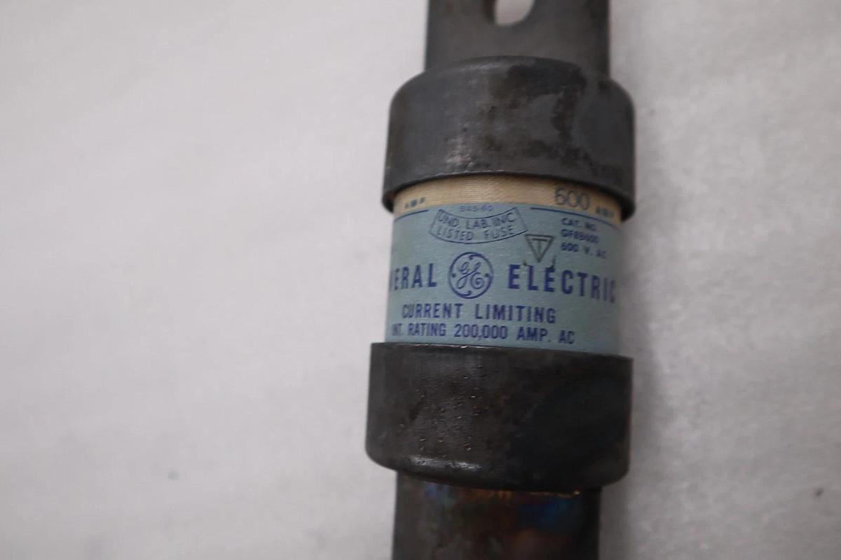 Used General Electric GF8B600 Current Limiting Fuse - STOCK 5835A