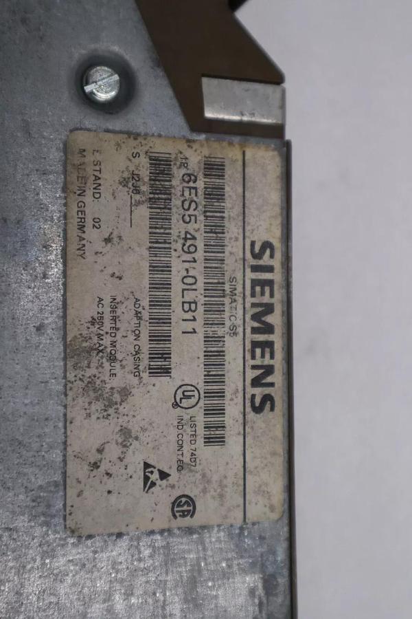 Used SIEMENS 6ES5 491-0LB11 SIMATIC S5 STOCK 5376