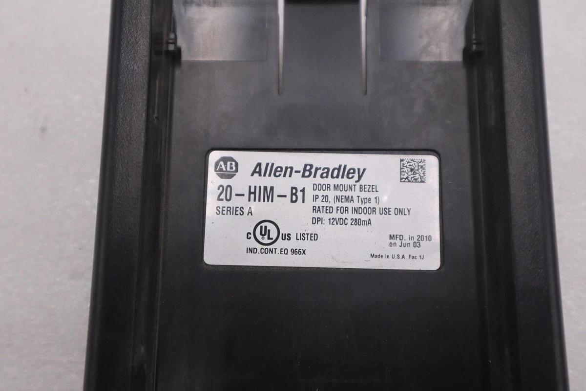 Used Allen Bradley 20-HIM-A3 Ser B PowerFlex AB Numeric Keypad W/ MOUNT STOCK 1834-B