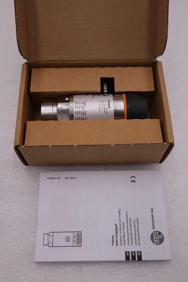 IFM PRESSURE SENSOR PN-1-1BRBR14-MFRKG/US V PN2009 NEW IN BOX STOCK G673A