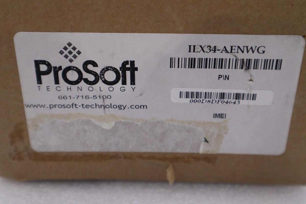 Used PROSOFT TECHNOLOGY ILX34-AENWG / ILX34AENWG (NEW IN BOX) STOCK G33A