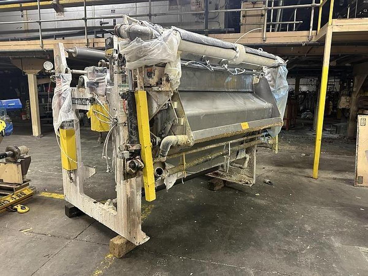 Used 62" BLACK CLAWSON AIR KNIFE COATER WITH MAYER ROD COATER