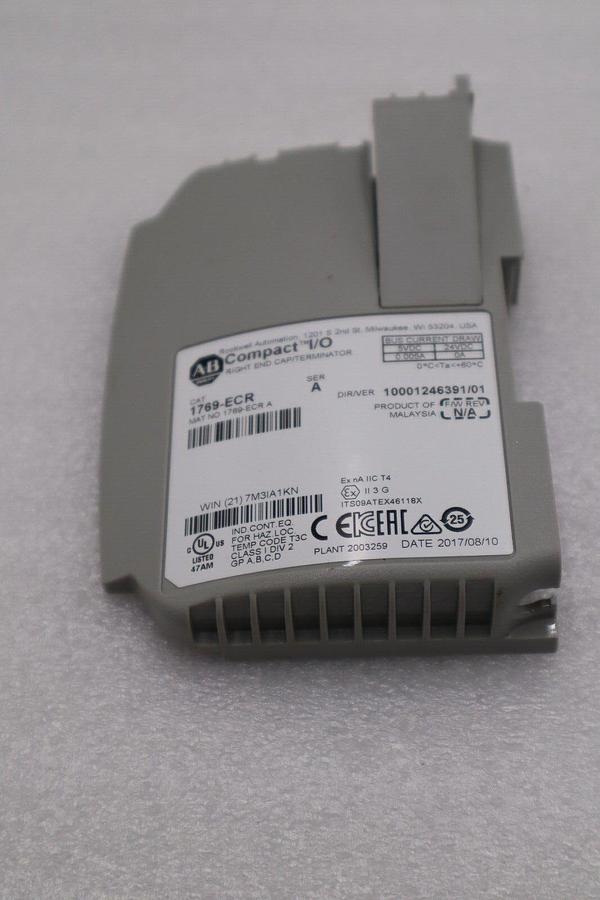 Used AB Allen Bradley 1769-ECR CompactLogix End Cap Ser A 1769ECR STOCK K-106-D