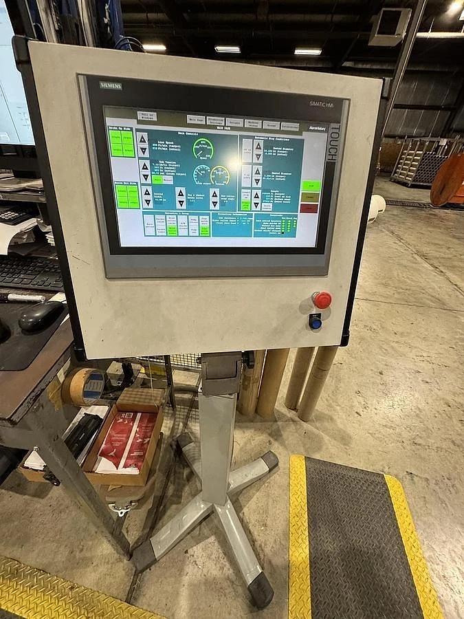 Used 80” WIDE AUSQUIP MODEL JM-80-60 TWO DRUM WINDER - UPDATED HMI