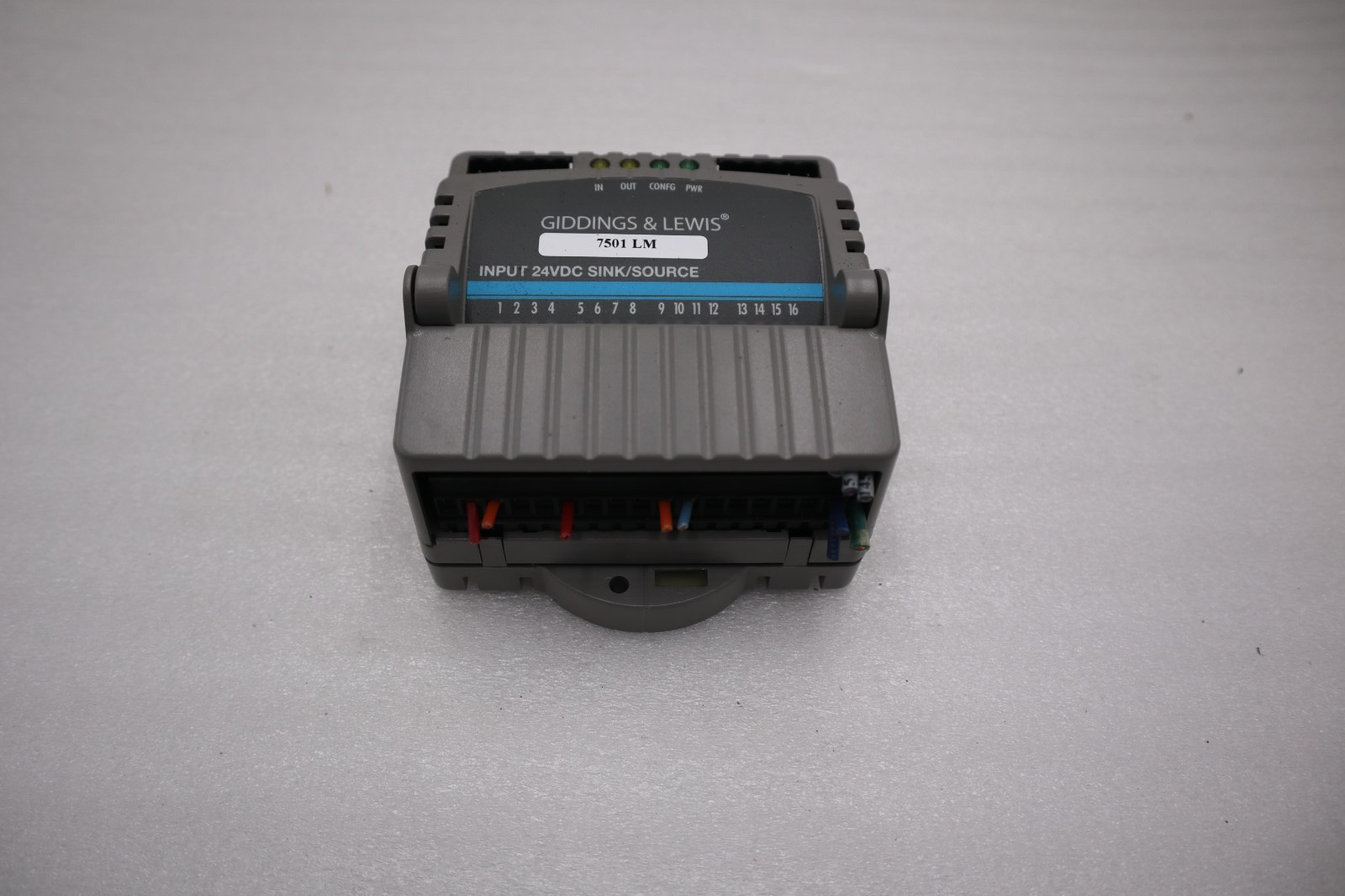 Used Giddings & Lewis M.1300.7372 R1 Input Module 24VDC SINK/SOURCE STOCK 5168A