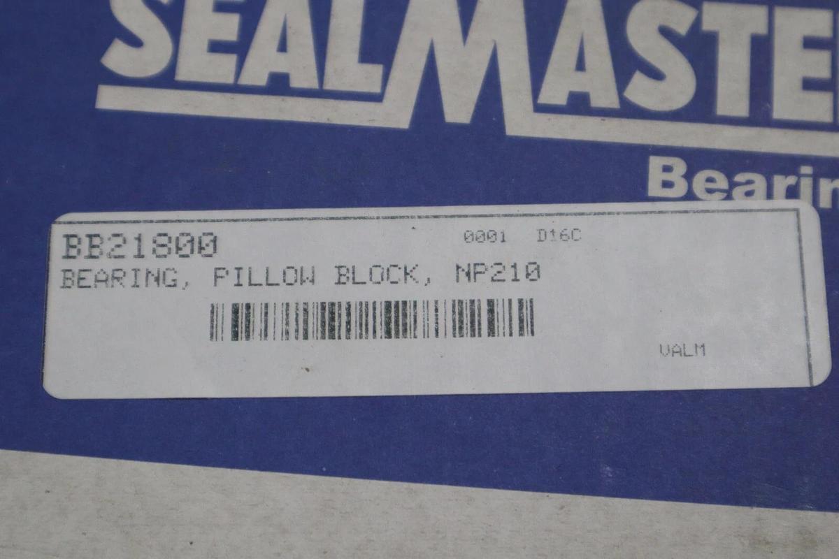 Used NEW SEAL MASTER NP-210 PILLOW BLOCK BEARING STOCK B-1756