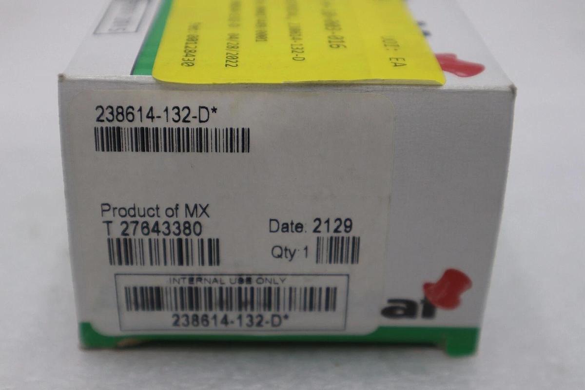 Redhat 238614-132-D* Solenoid Valve Coil,120Vac,60 Hz,17.1W NEW IN BOX #G828A