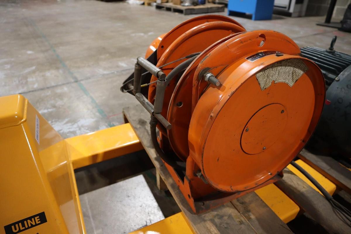 Used GLEASON REEL HEAVY DUTY ELECTRIC CABLE REELS STOCK W-69