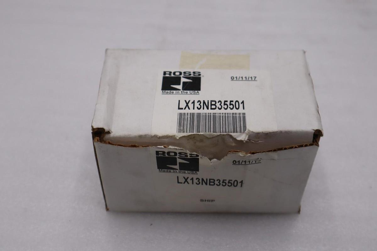 Used ROSS CONTROLS LX13NB35501 / LX13NB35501 NEW WITH BOX STOCK H632A