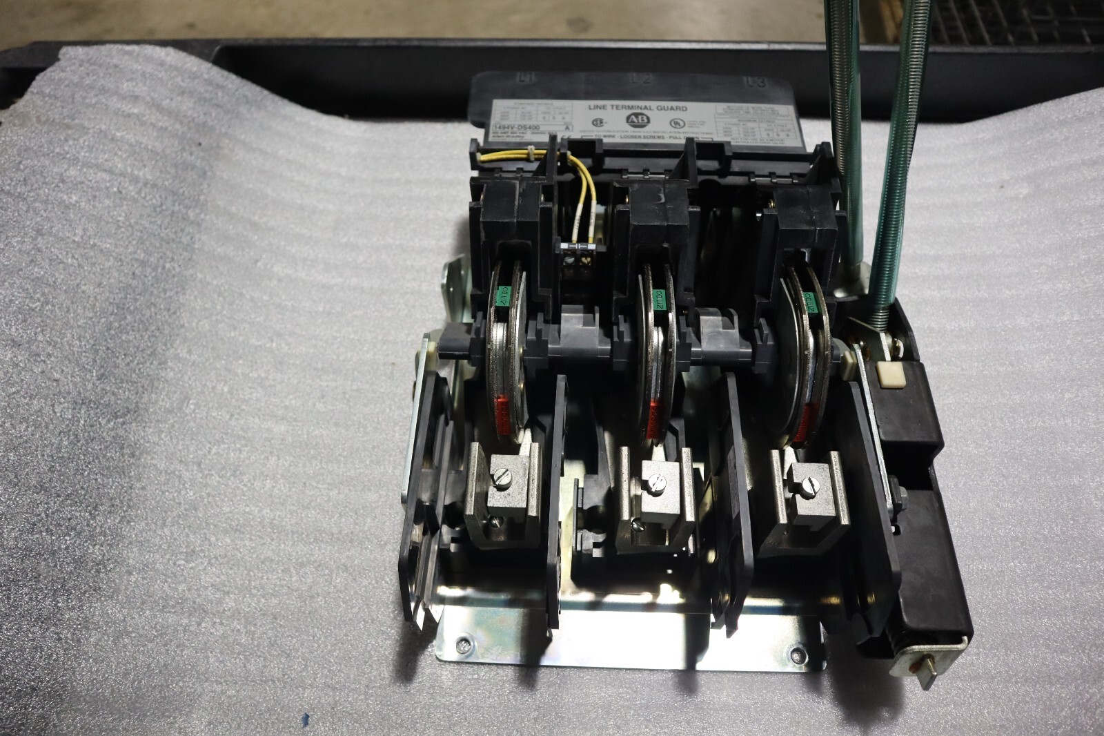 Used AB 1494V-DS400 400 AMP VARABLE DEPTH SWITCH ALLEN BRADLEY STOCK 5336
