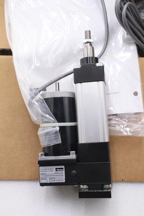 NEW Parker ET032B08PZ000A03HMAN0050A LINEAR ACTUATOR STOCK 2601