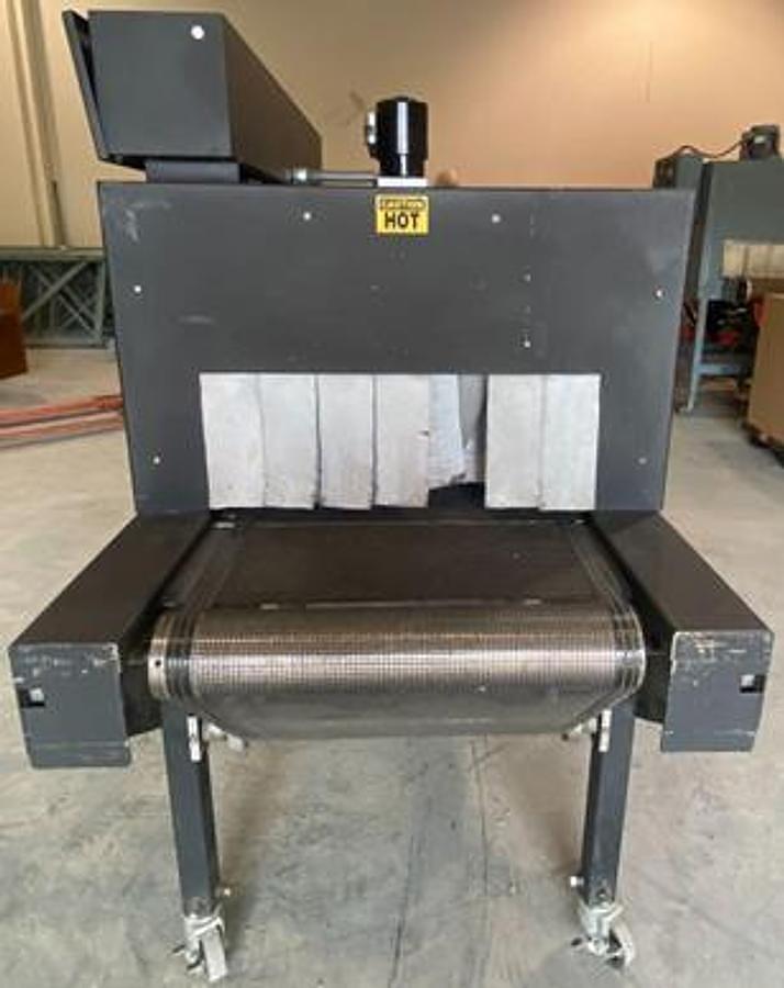 Used TEXWRAP SPARTAN MODEL 2215L COMPACT AUTOMATIC L-BAR SEALER W/ API HEAT TUNNEL