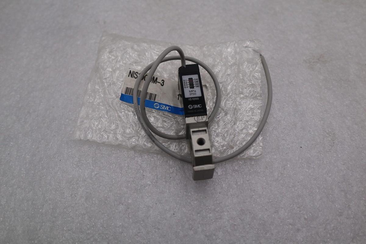 Used NEW OPEN BOX Smc Nis1000m-3 Pressure Switch STOCK K-2560