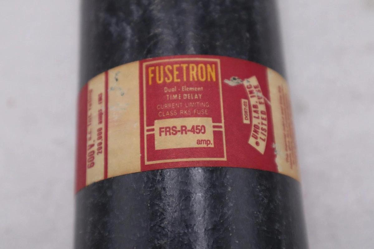FuseTron FRS-R-450 / FRS-R 450 600V Fuse NEW UNIT STOCK GF-1114